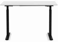 Biurka*KARE Design Biurko Smart 140x60 Cm Biało-czarne