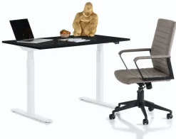 Biurka*KARE Design Biurko Smart 120x70 Cm Czarno-białe