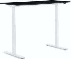 Biurka*KARE Design Biurko Smart 140x60 Cm Czarno-białe