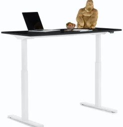 Biurka*KARE Design Biurko Smart 140x60 Cm Czarno-białe