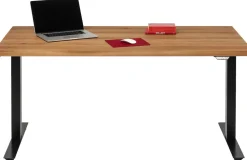 Biurka*KARE Design Biurko Z Elek. Regulacją Wysokości Jackie 160x80 Cm Dąb