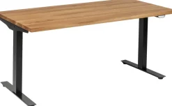 Biurka*KARE Design Biurko Z Elek. Regulacją Wysokości Jackie 160x80 Cm Dąb