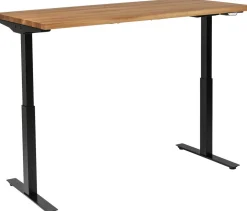 Biurka*KARE Design Biurko Z Elek. Regulacją Wysokości Jackie 160x80 Cm Dąb