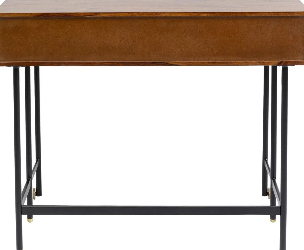 Biurka*KARE Design Biurko Z Wysuwanym Blatem Ravello 120x83 Cm Mango Brązowe
