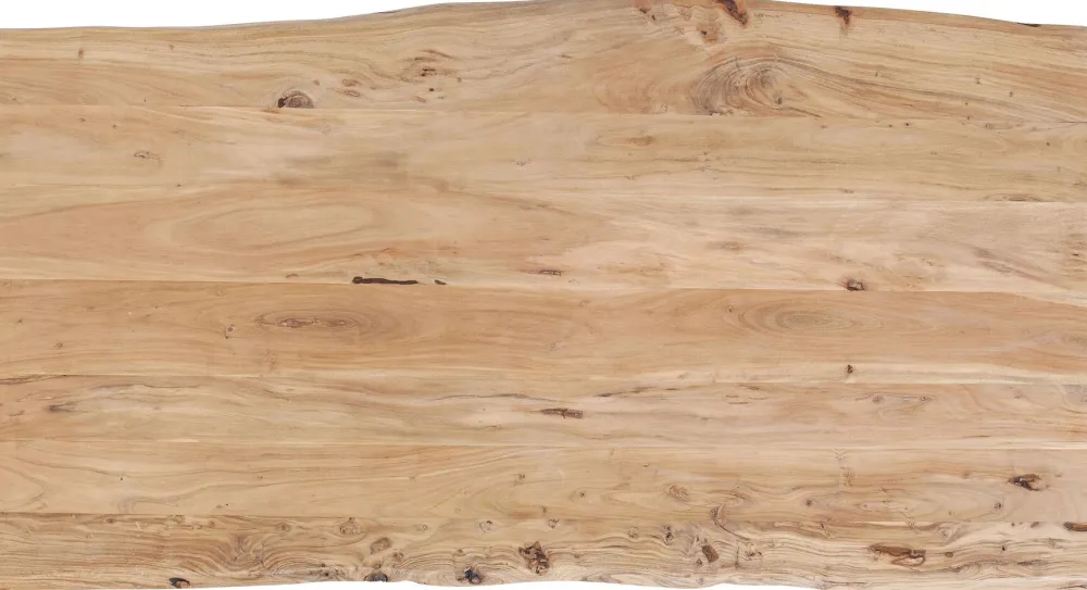 Stoły*KARE Design Blat Drewniany Akacjowy 160x80 Cm Prostokątny Asymetryczny