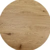Stoły*KARE Design Blat Okrągły MDF Laminowany Kolor Dąb Ø110 Cm