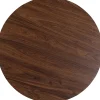 Stoły*KARE Design Blat Okrągły MDF Laminowany Kolor Orzech Włoski Ø110 Cm