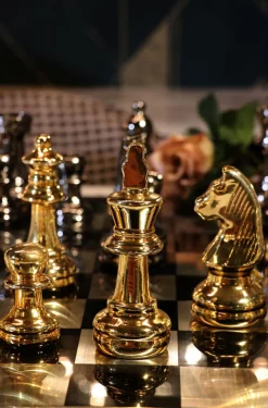 Gry*KARE Design Dekoracja Chess 60x60 Cm