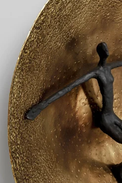 Dekoracje Ścienne*KARE Design Dekoracja ścienna Aluminiowa Złoto-czarna Ø59 Cm