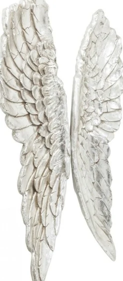 Dekoracje Ścienne*KARE Design Dekoracja ścienna Angel Wings 61x106 Cm Srebrna