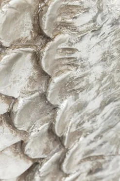 Dekoracje Ścienne*KARE Design Dekoracja ścienna Angel Wings 61x106 Cm Srebrna