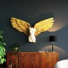 Dekoracje Ścienne*KARE Design Dekoracja ścienna Anioł Stróż Złote Skrzydła Kobieta 124x71 Cm