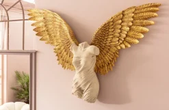Dekoracje Ścienne*KARE Design Dekoracja ścienna Anioł Złote Skrzydła 203x140 Cm