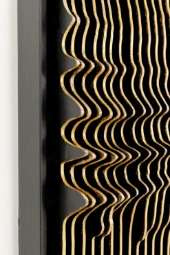 Dekoracje Ścienne*KARE Design Dekoracja ścienna 3D Drewno I MDF 100x100 Cm