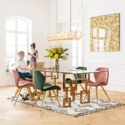 Dekoracje Ścienne*KARE Design Dekoracja ścienna Gold Flower 120x120 Cm Złota