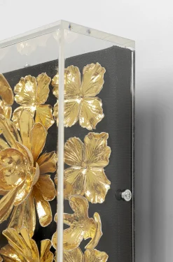 Dekoracje Ścienne*KARE Design Dekoracja ścienna Gold Flower 80x80 Złota