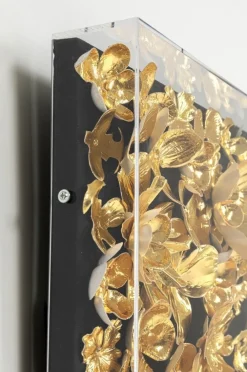 Dekoracje Ścienne*KARE Design Dekoracja ścienna Gold Flower 60x60 Cm