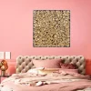 Dekoracje Ścienne*KARE Design Dekoracja ścienna Gold Leaf 120x120 Cm Złota