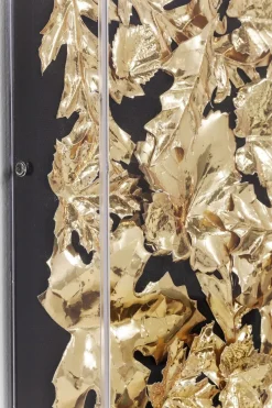 Dekoracje Ścienne*KARE Design Dekoracja ścienna Gold Leaf 120x120 Cm Złota