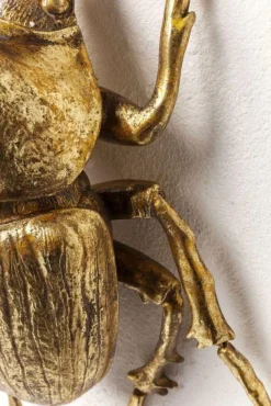 Dekoracje Ścienne*KARE Design Dekoracja ścienna Herkules Beetle 27x41 Cm Złota