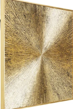 Dekoracje Ścienne*KARE Design Dekoracja ścienna Illumino 80x80 Cm Złota