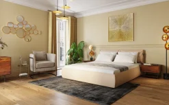 Dekoracje Ścienne*KARE Design Dekoracja ścienna Illumino 120x120 Cm Złota