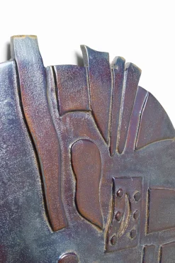 Dekoracje Ścienne*KARE Design Dekoracja ścienna Kala Ø45 Cm Antracytowa Antyczna