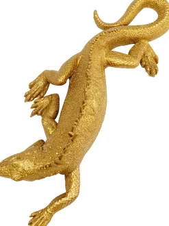 Dekoracje Ścienne*KARE Design Dekoracja ścienna Lizard 11x31 Cm Złota