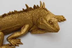 Dekoracje Ścienne*KARE Design Dekoracja ścienna Lizard 11x31 Cm Złota