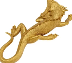 Dekoracje Ścienne*KARE Design Dekoracja ścienna Lizard 17x40 Cm Złota