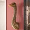 Dekoracje Ścienne*KARE Design Dekoracja ścienna Ostrich 19x72 Cm Złota