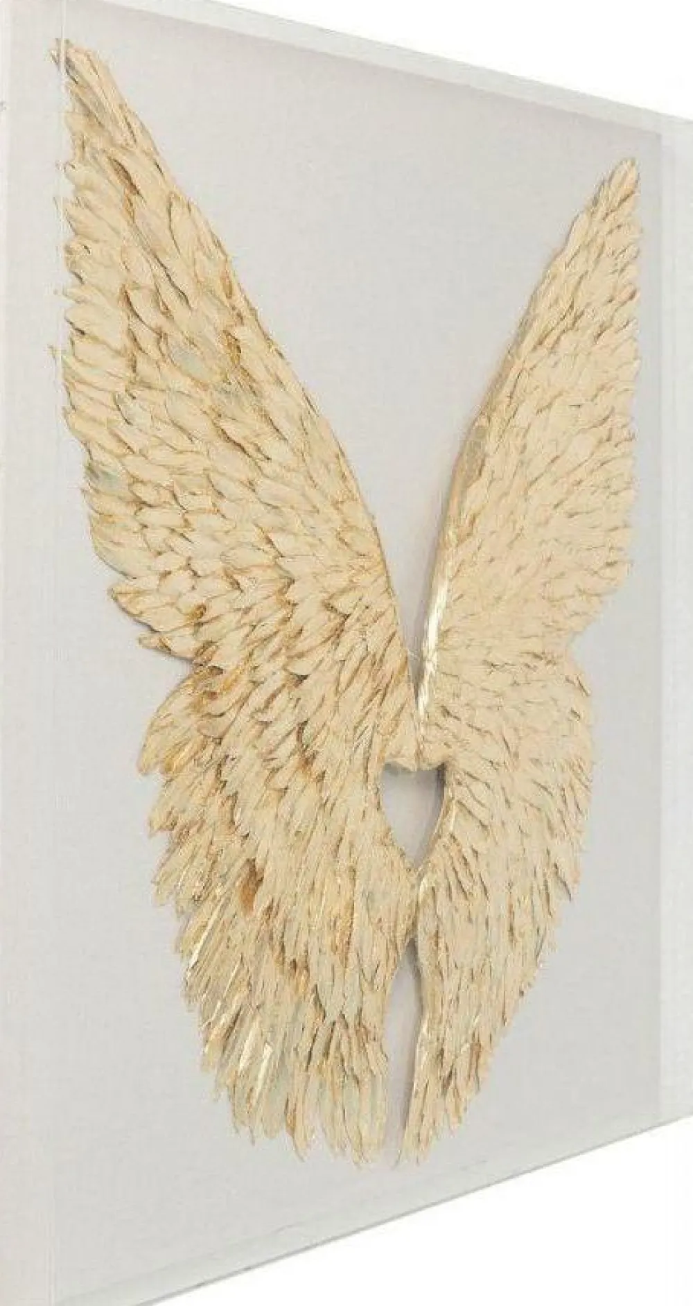 Dekoracje Ścienne*KARE Design Dekoracja ścienna Wings 120x120 Cm Złota