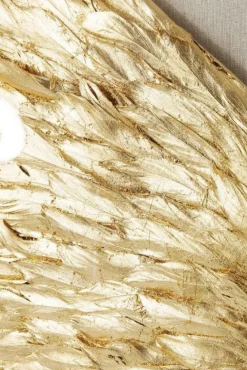 Dekoracje Ścienne*KARE Design Dekoracja ścienna Wings 120x120 Cm Złota