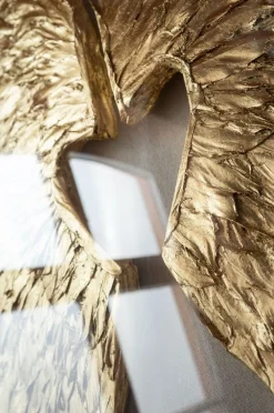Dekoracje Ścienne*KARE Design Dekoracja ścienna Wings 120x120 Cm Złota