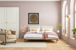 Dekoracje Ścienne*KARE Design Dekoracja ścienna Złota Koło Rama Czarna 60x60 Cm