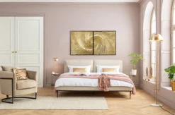 Dekoracje Ścienne*KARE Design Dekoracja ścienna Złote Fale 60x120 Cm