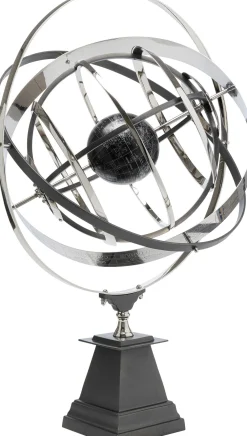 Figurki Dekoracyjne*KARE Design Dekoracja Do Salonu Sfera Armilarna Stal I Aluminium 56x82 Cm