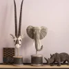 Dekoracje Stojące*KARE Design Dekoracja Stojąca Antelope Head Pearls 43x124 Cm