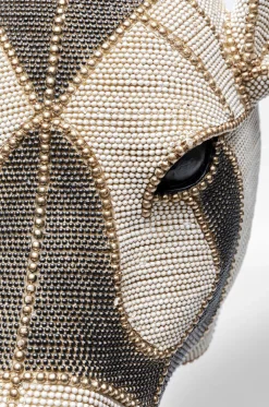 Dekoracje Stojące*KARE Design Dekoracja Stojąca Antelope Head Pearls 43x124 Cm