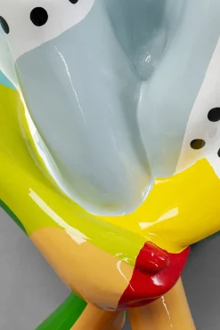Dekoracje Stojące*KARE Design Dekoracja Stojąca Kolorowa Do Salonu Pies 80 Cm