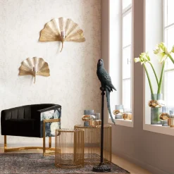 Dekoracje Stojące*KARE Design Dekoracja Stojąca Parrot 23x116 Cm Petrol