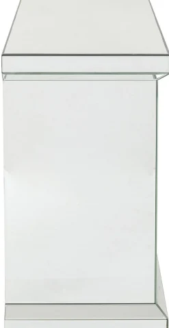 Dekoracje Stojące*KARE Design Dekoracja Stojąca - Portal Kominkowy Fireplace 71x71 Cm Lustrzany