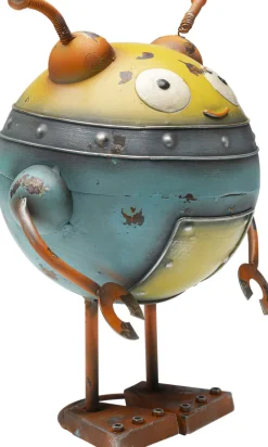 Dekoracje Stojące*KARE Design Dekoracja Stojąca Stalowa Postarzana Robot Rudiger 32 Cm