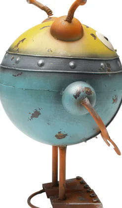Dekoracje Stojące*KARE Design Dekoracja Stojąca Stalowa Postarzana Robot Rudiger 32 Cm