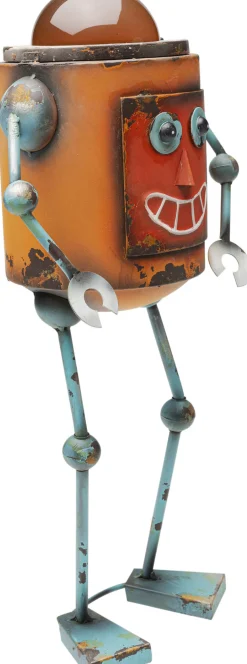 Dekoracje Stojące*KARE Design Dekoracja Stojąca Stalowa Postarzana Robot Sunny 52 Cm