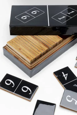 Gry*KARE Design Domino Kare 24x7 Cm Czarne