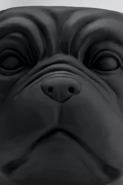 Doniczki I Osłonki*KARE Design Doniczka Bulldog 33x38 Cm Czarna