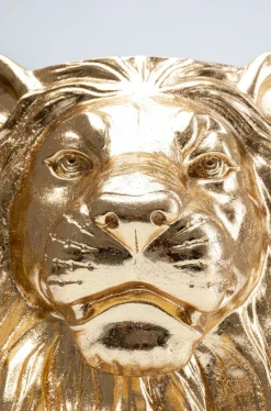 Doniczki I Osłonki*KARE Design Doniczka Lion 40x44 Cm Złota