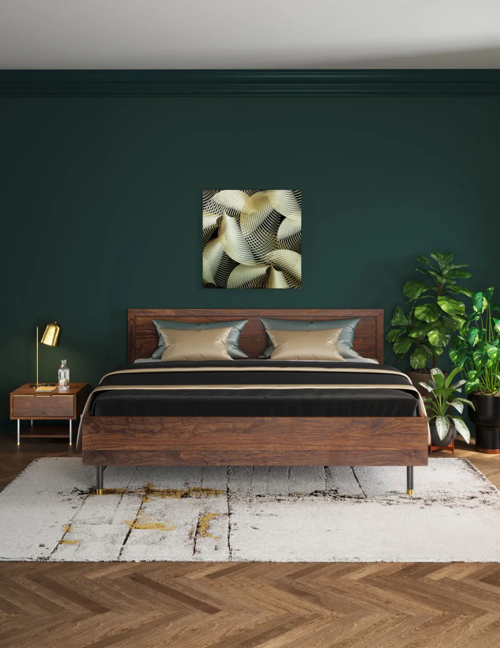 Dywany*KARE Design Dywan Abstract Line 300x200 Cm Szary