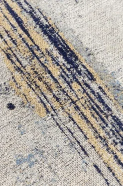 Dywany*KARE Design Dywan Abstract 240x170 Cm Ciemnoniebieski